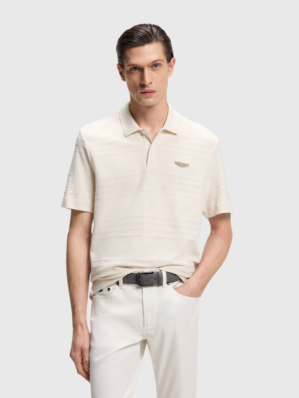 BOSS x ASTON MARTIN cotton polo shirt - 1