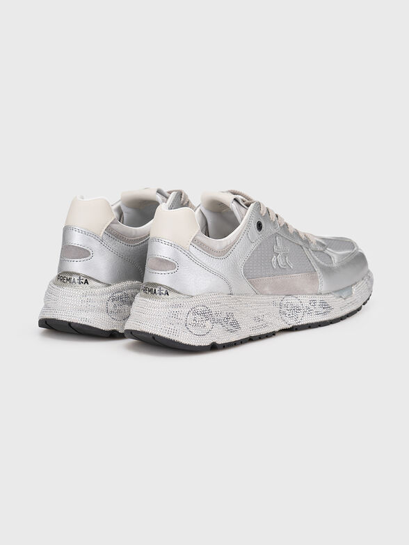 Silver sports shoes MASED - 3