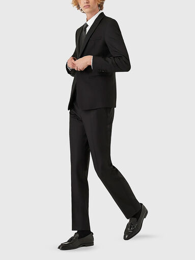 Black wool trousers  - 5