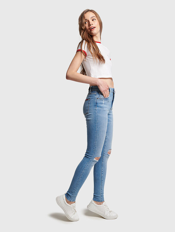 VINTAGE high waisted skinny jeans - 5