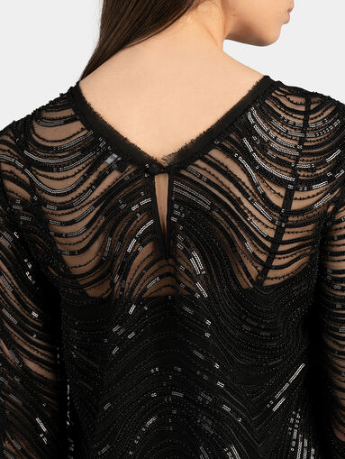 Sequin-embellished gown - 5