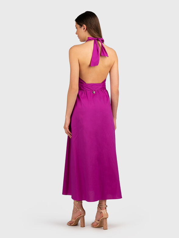 Dress with halter neckline  - 2