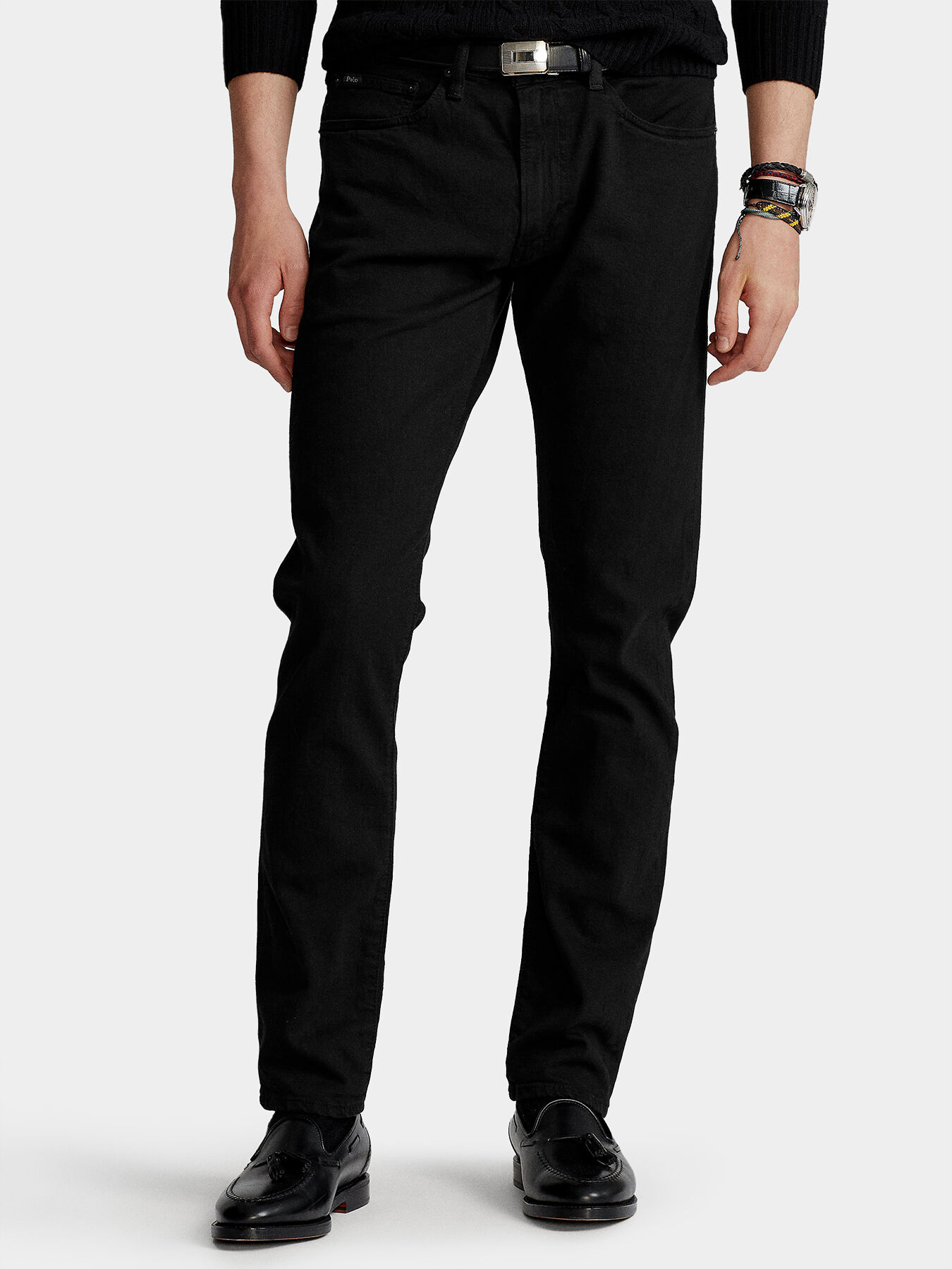 SULLIVAN black slim jeans brand POLO RALPH LAUREN