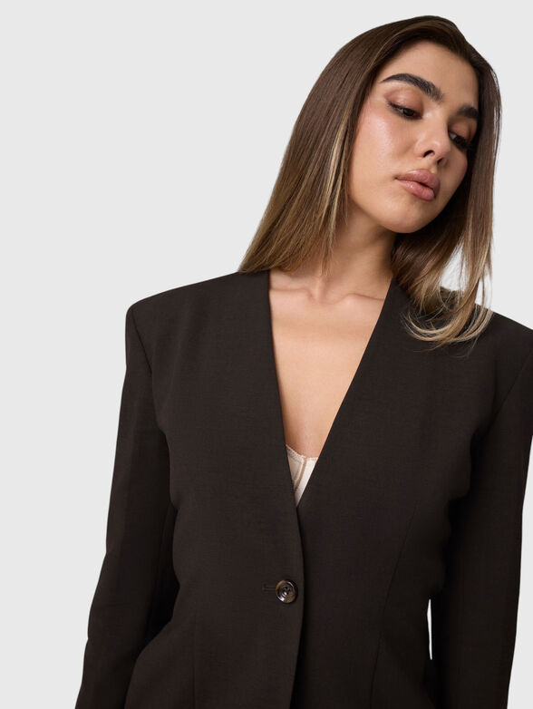 LEONIE Brown blazer - 4