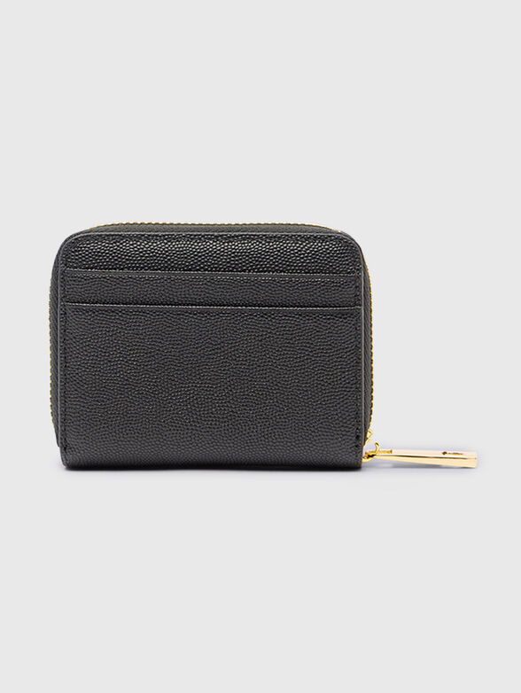 Leather wallet with saffiano effect and micro logo - 2