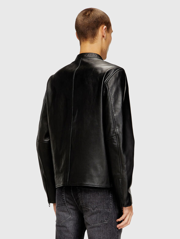 L-TAD-WRD leather jacket - 3