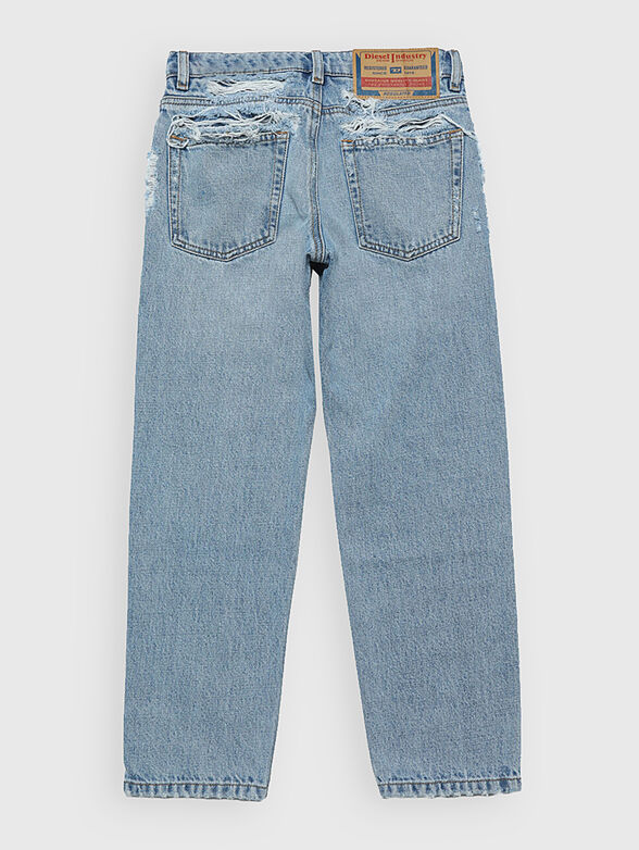 FS-J ribbed-detail jenas - 2