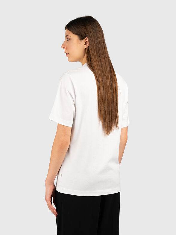 Cotton T-shirt with logo - 3