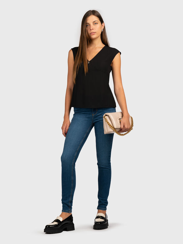 Skinny blue jeans - 4