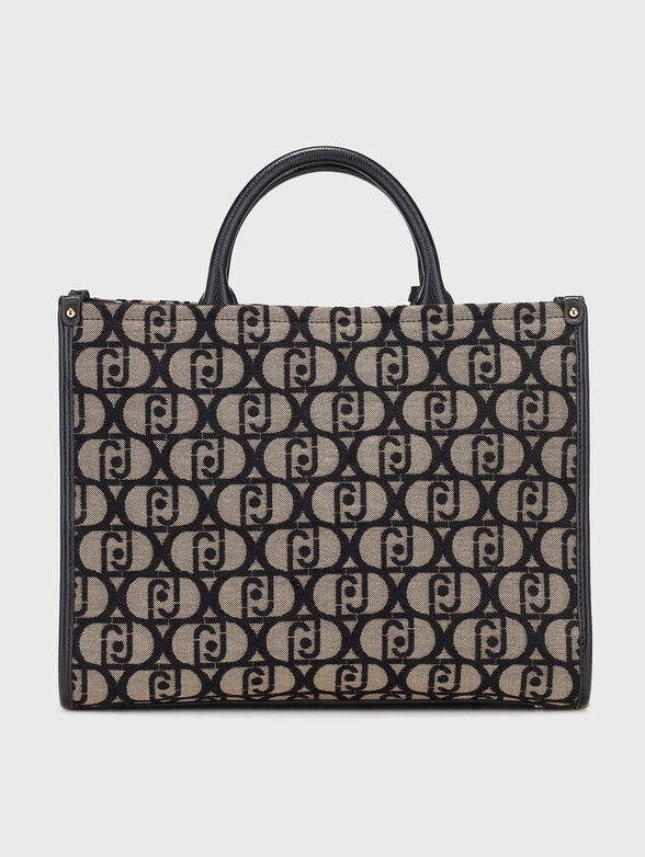 Big  printed bag with removable strap - 3