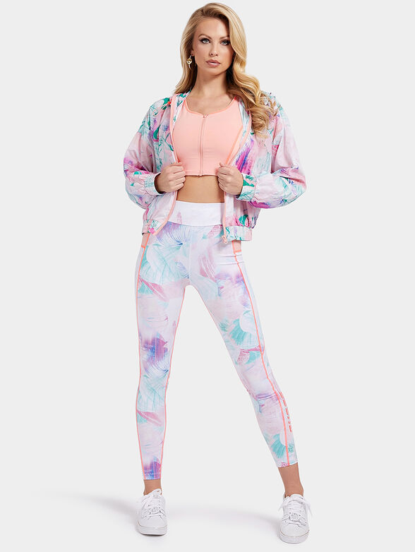 CARLIE sports jacket with floral print - 2