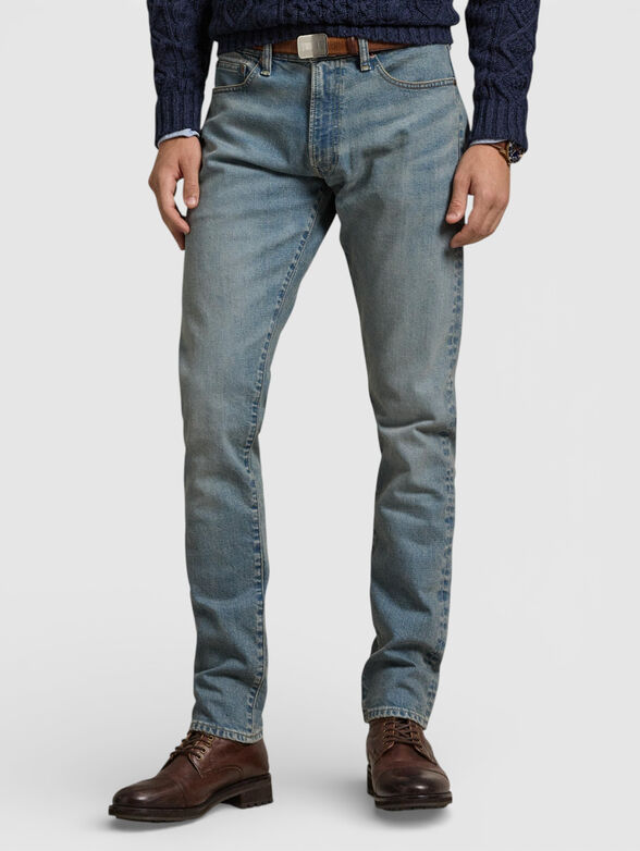 Slim jeans with washed effect - 1