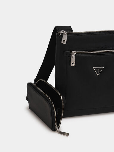 Crossbody bag with wallet - 5