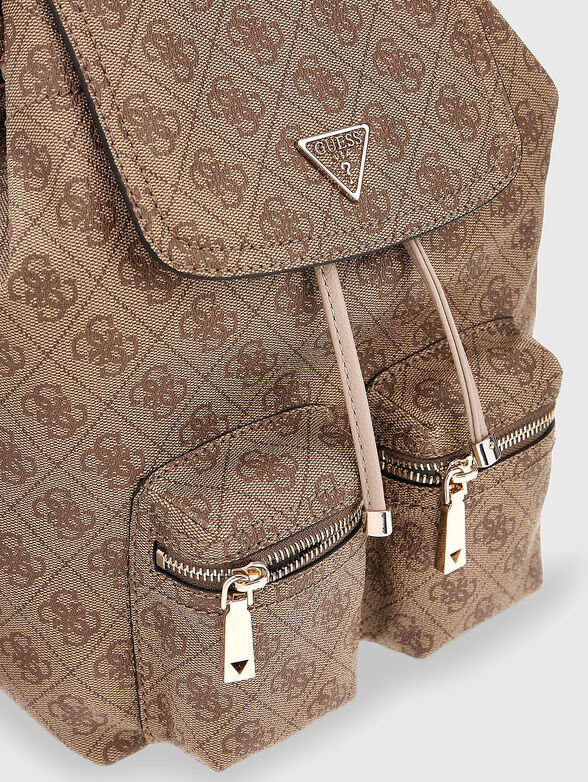 MANHATTAN backpack with gold details - 3