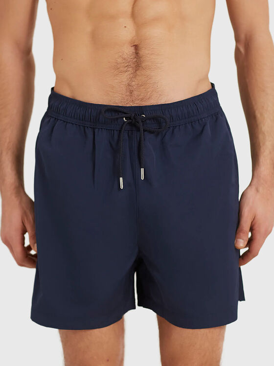 PASSEPARTOUT beach shorts in dark blue - 1