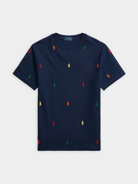 T-shirt with logo accents - 1