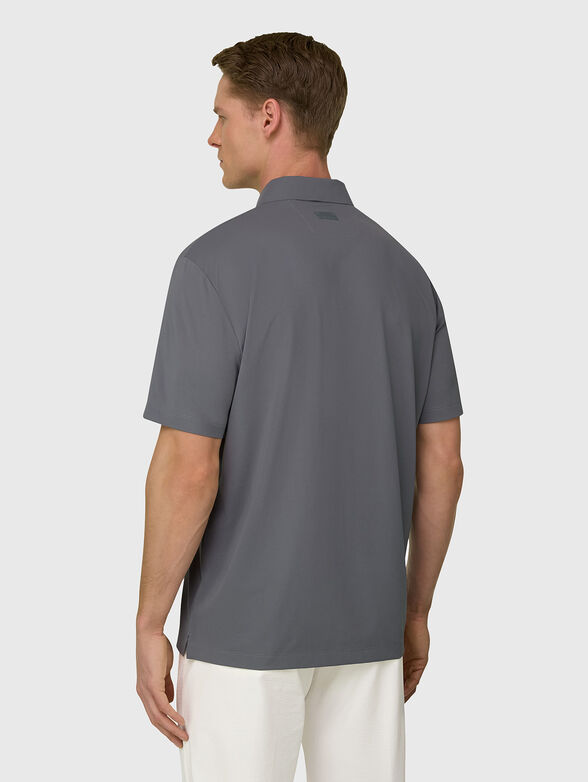 Grey polo shirt - 3