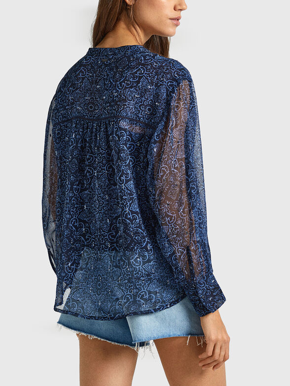 CLEMENTINE chiffon blouse - 2