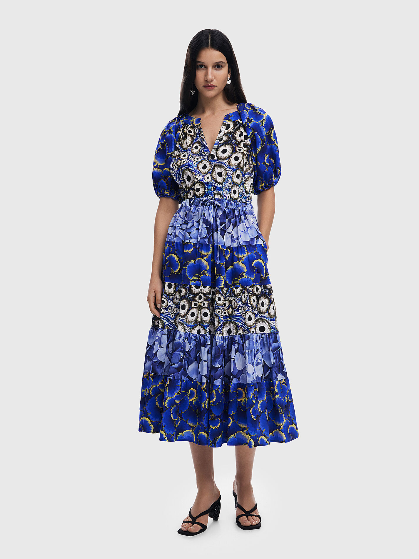 MR. CHRISTIAN LACROIX printed dress brand DESIGUAL