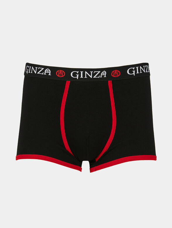 Set of boxers in red and black - 1