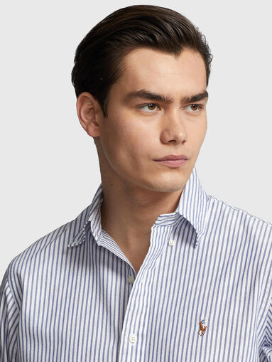 Logo shirt in cotton - 4