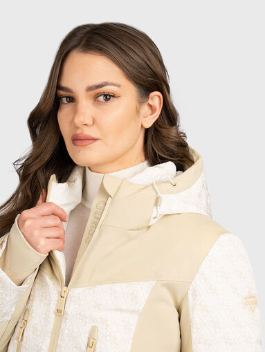 Ski jacket with 4G logo print - 4