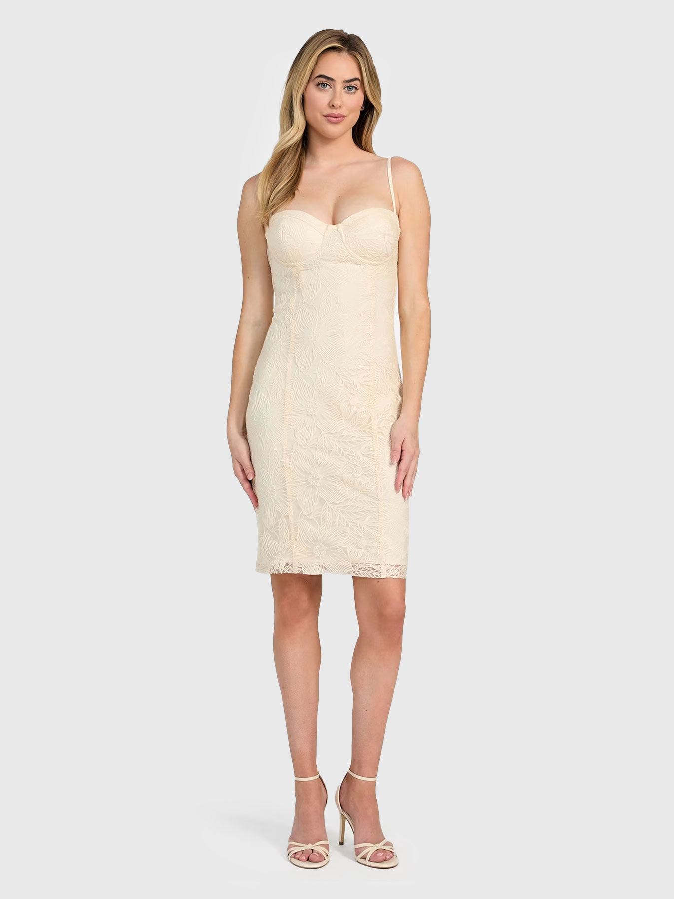 SERENE mini dress with laces brand GUESS — Globalbrandsstore