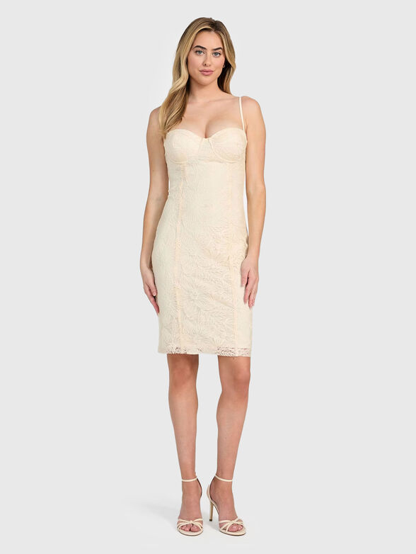 SERENE mini dress with laces - 6