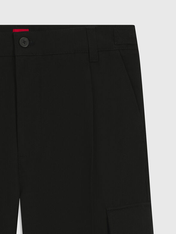 Straight cotton trousers - 3