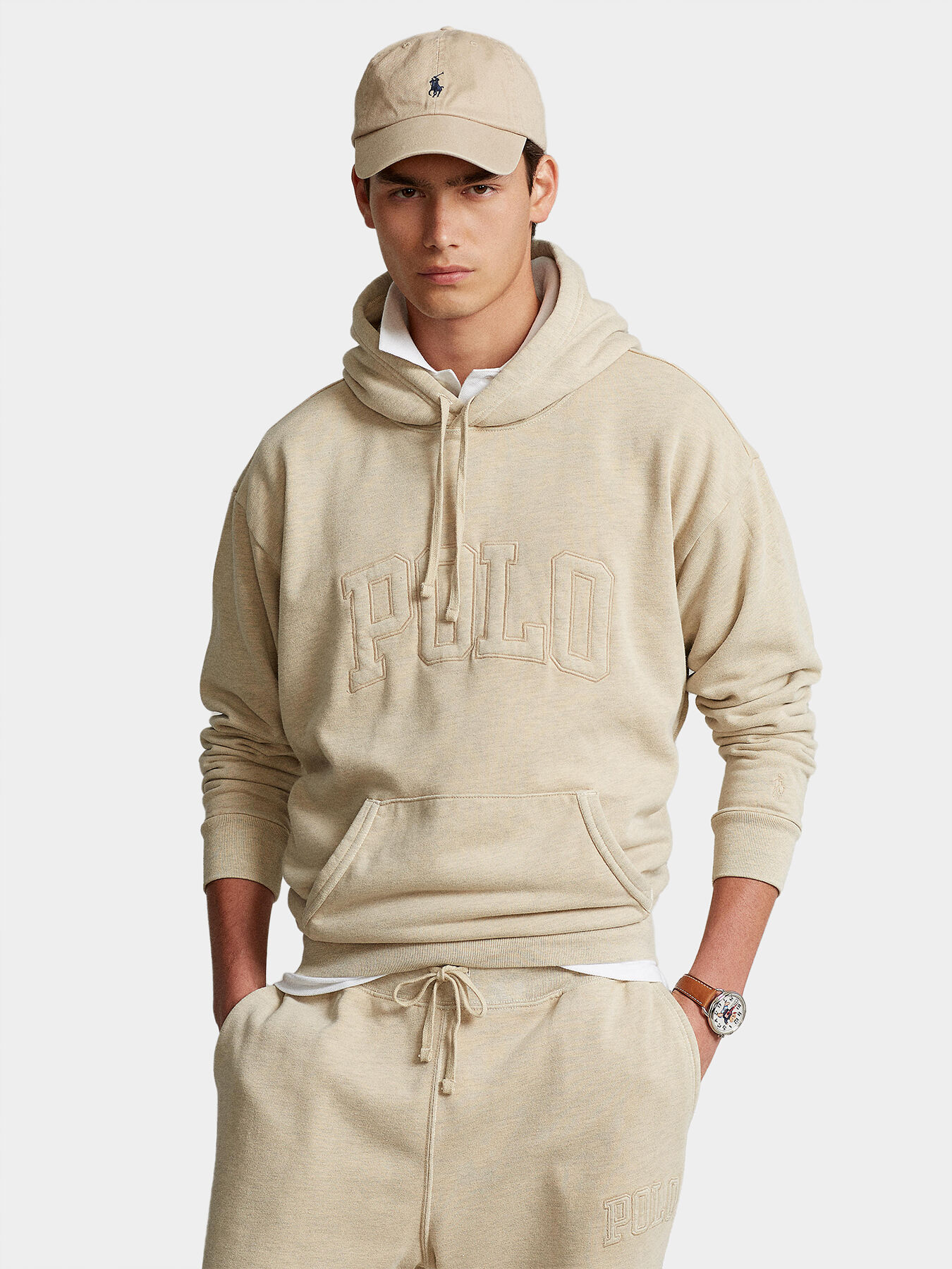 Sweatshirt with embroidered logo brand POLO RALPH LAUREN —  Globalbrandsstore.com/en