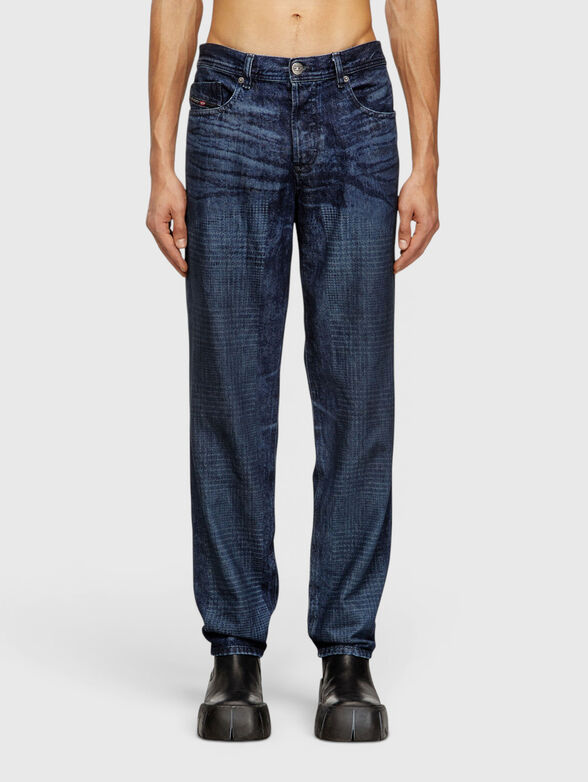 Regular fit blue jeans - 1