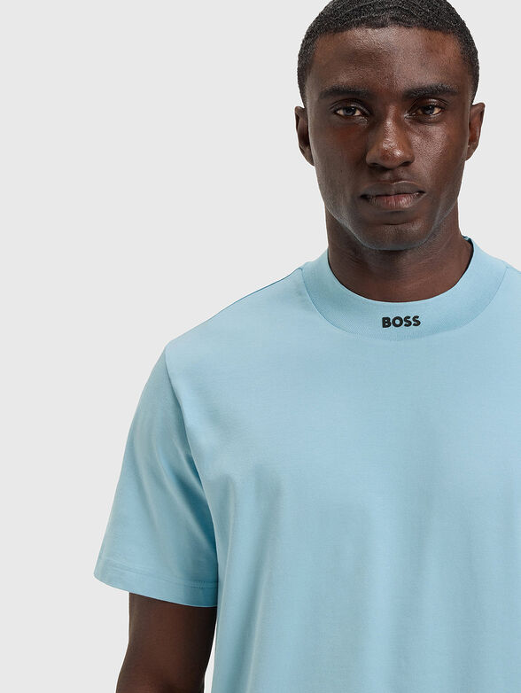 Cotton T-shirt with logo - 4