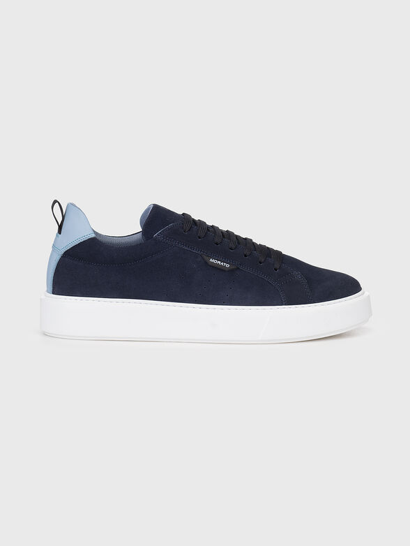 BYRON suede sports shoes - 0