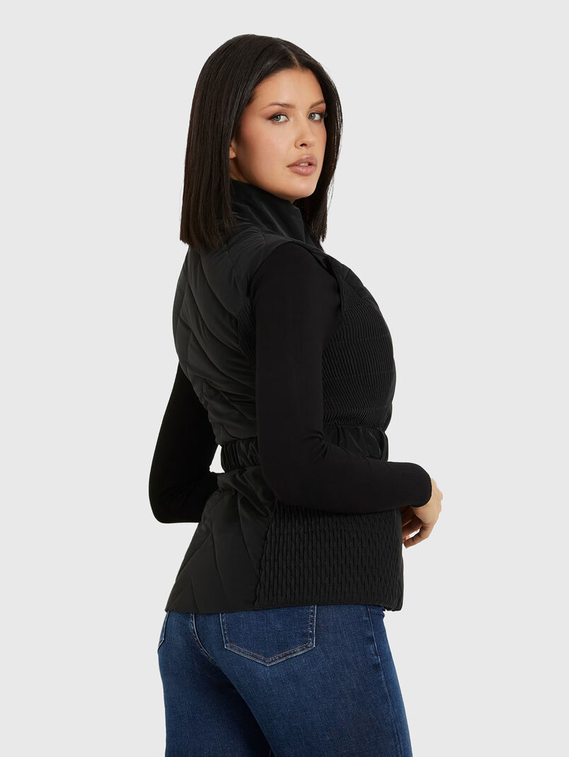 CASSANDRA black belted vest  - 3