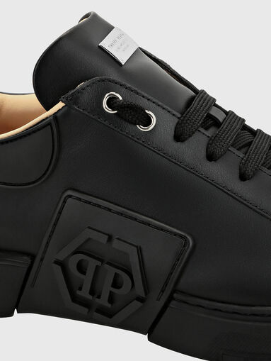 PHANTOM KICK$ black leather shoes - 3