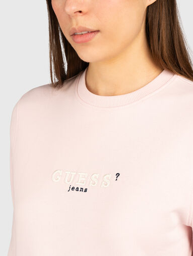 Sweatshirt with logo embroidery - 4