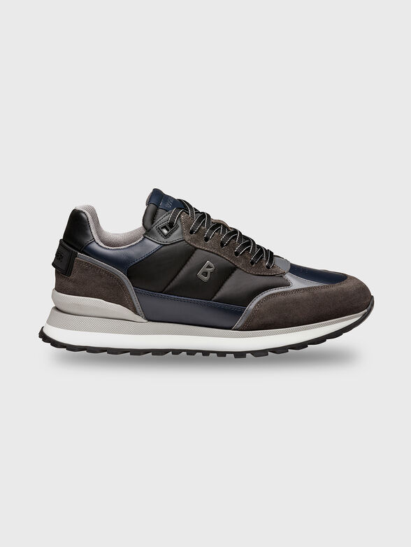 NEWPORT 10 textile and suede sneakers - 1