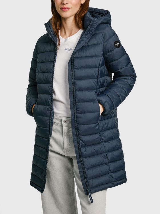 Тъмносиньо яке AMMY LONG - 1