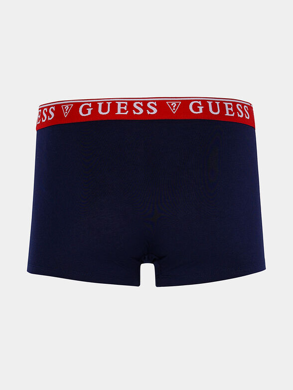 Set of three cotton boxers in black - 4