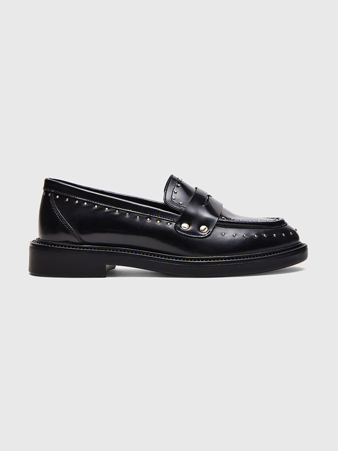 HARLOE leather loafers with eyelets brand STEVE MADDEN