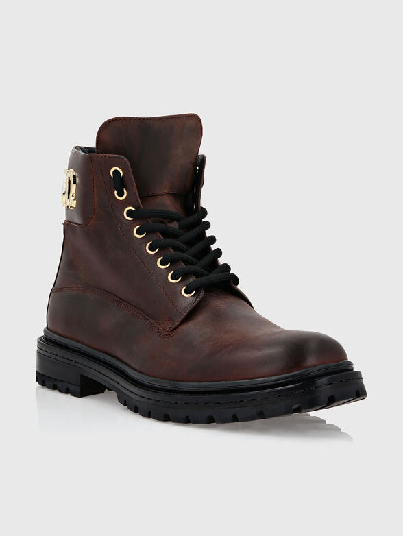 GOTHIC PLEIN leather boots - 2