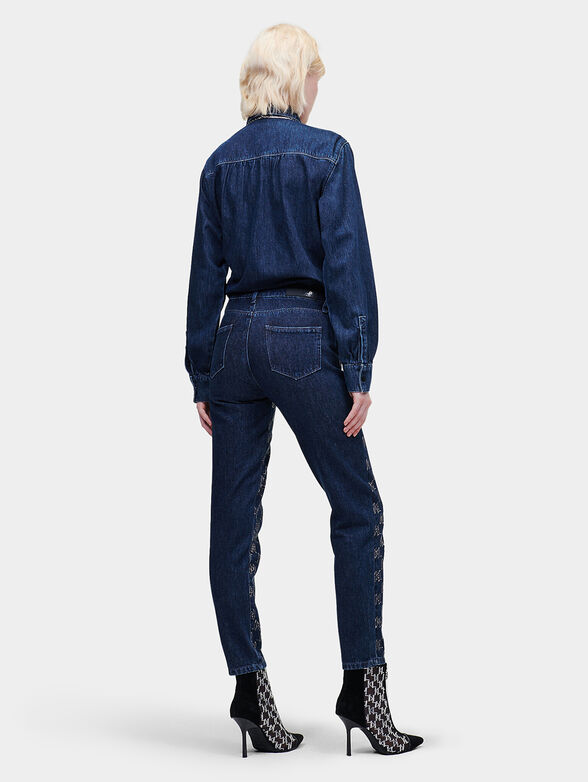 Jeans with rhinestones - 2