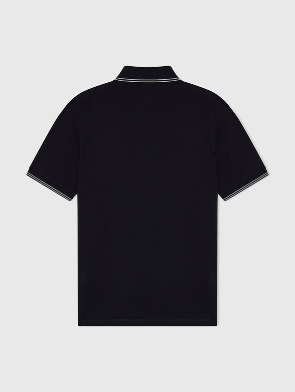 Dark blue polo-shirt - 2