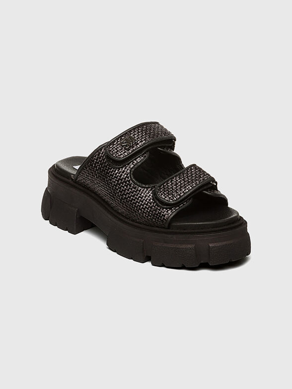 ARUBY black slides with logo - 2