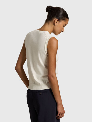 Top with logo embroidery - 3