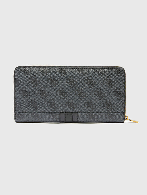 GINEVRA black purse with 4G logo details - 2