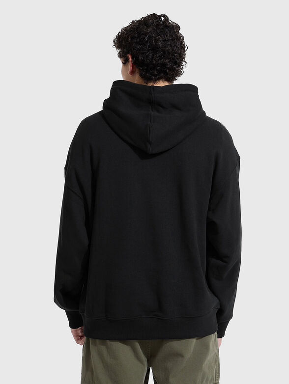 Hoodie with embroidered logo - 3