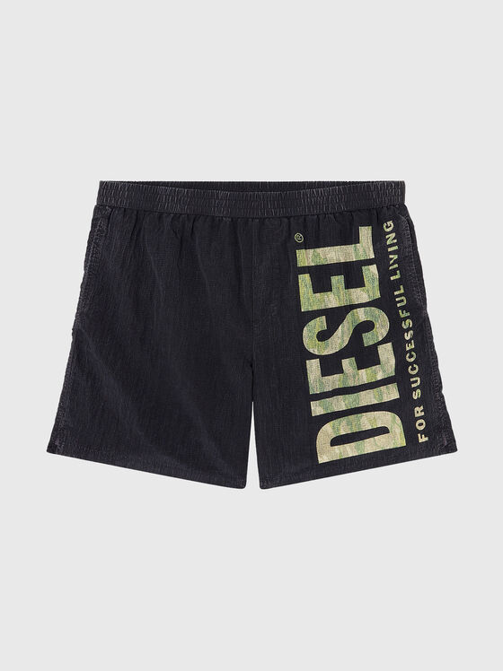 POWEL-47.5-UTLT beach shorts with logo detail - 1