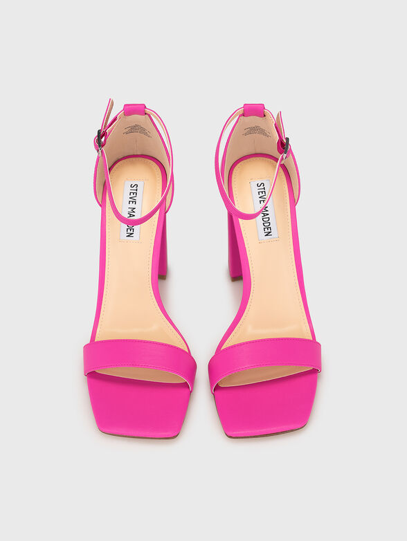 AIRY black heeled sandals - 6
