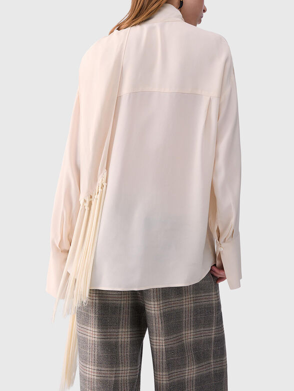 Shirt with decorative scarf - 3